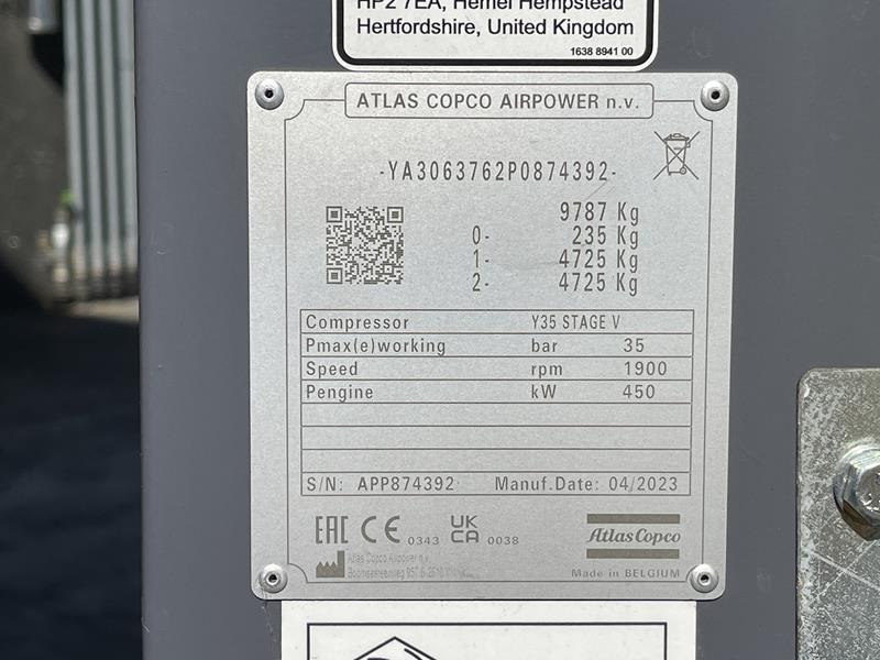 PR202-N-AC Y 35 - N DRILLAIR STAGE V - Air compressor: picture 4 PR202-N-AC Y 35 - N DRILLAIR STAGE V - Air compressor: picture 4