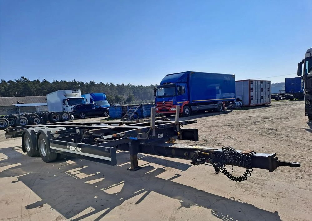 Krone Przyczepa Tandem - Container transporter/ Swap body trailer: picture 3 Krone Przyczepa Tandem - Container transporter/ Swap body trailer: picture 3