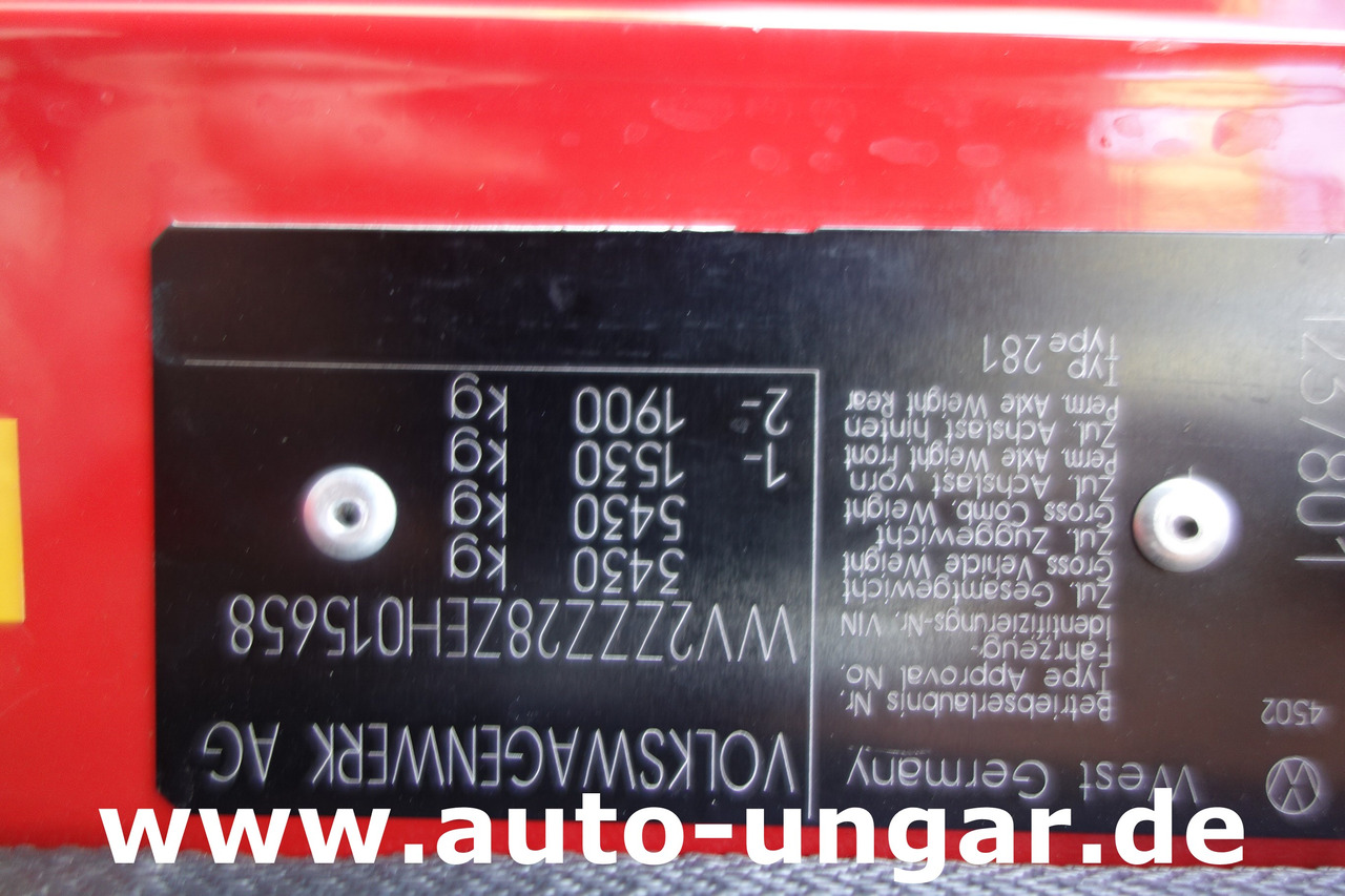 Small van VOLKSWAGEN VW LT 31 Typ 281 TSF Tragkraftspritzenfahrzeug Feuerwehr: picture 14