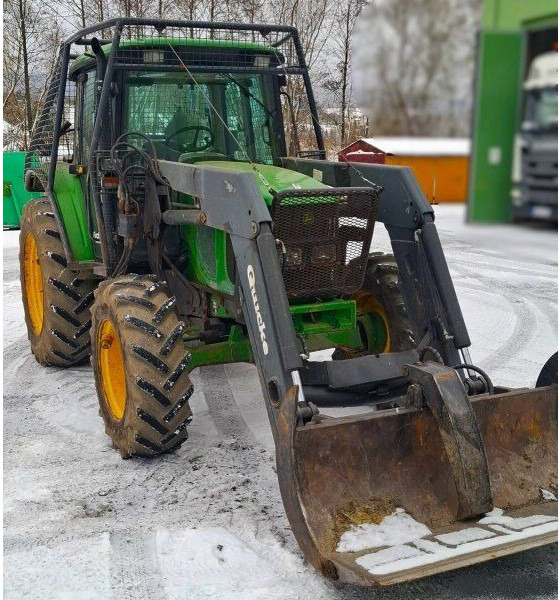 John Deere 6220 SE +Quicke +Igland twin - Forestry equipment: picture 3 John Deere 6220 SE +Quicke +Igland twin - Forestry equipment: picture 3