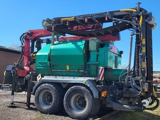 Jenz HEM 582Z +Palfinger Epsilon M70F +tandem 19.5t(docs MACHINE) - Wood chipper: picture 1 Jenz HEM 582Z +Palfinger Epsilon M70F +tandem 19.5t(docs MACHINE) - Wood chipper: picture 1