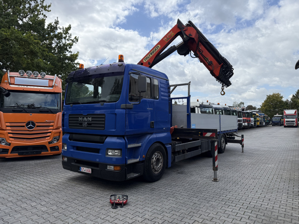 MAN TGA 26.460 6X2 Palfinger 27000 bis 25 Meter - Dropside/ Flatbed truck, Crane truck: picture 1 MAN TGA 26.460 6X2 Palfinger 27000 bis 25 Meter - Dropside/ Flatbed truck, Crane truck: picture 1