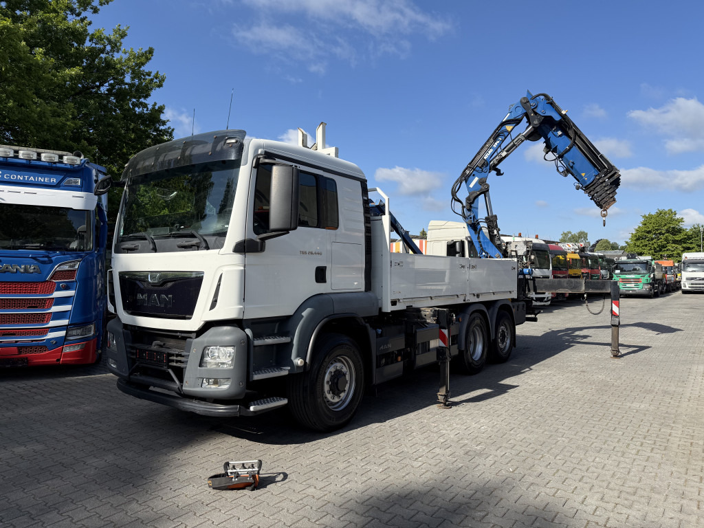 MAN TGS 28.440 6X4H-4 Atlas 290 bis 24 Meter - Crane truck, Dropside/ Flatbed truck: picture 1 MAN TGS 28.440 6X4H-4 Atlas 290 bis 24 Meter - Crane truck, Dropside/ Flatbed truck: picture 1