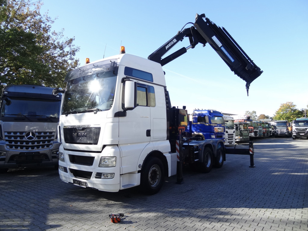 Crane truck, Tractor unit MAN TGX 33.480 6X4 Kran MKG 381 bis 20 Meter: picture 9