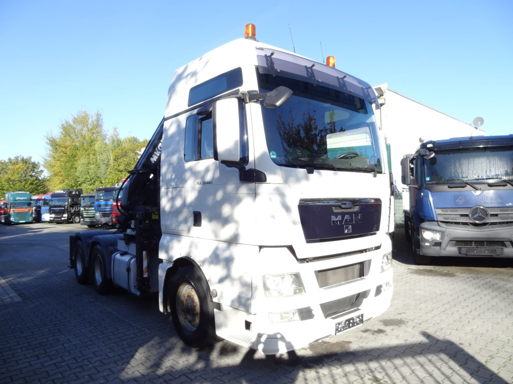 Crane truck, Tractor unit MAN TGX 33.480 6X4 Kran MKG 381 bis 20 Meter: picture 12
