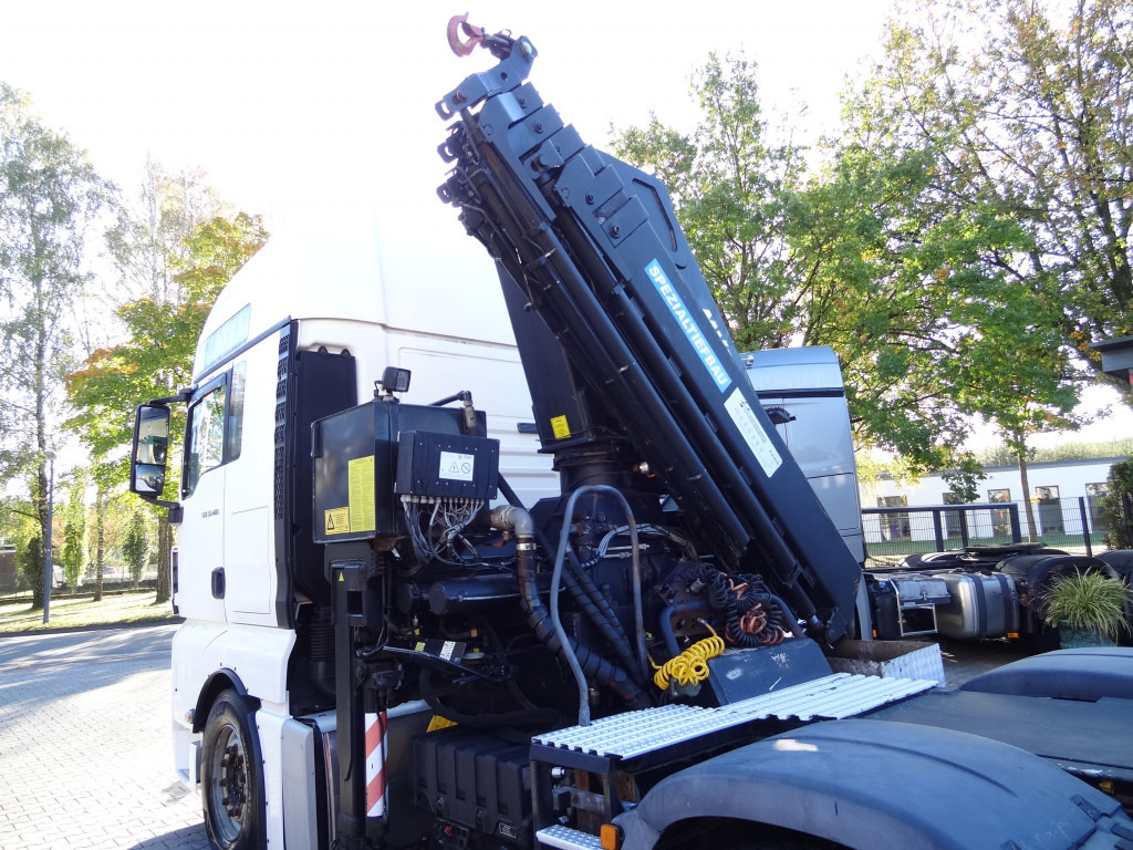 Crane truck, Tractor unit MAN TGX 33.480 6X4 Kran MKG 381 bis 20 Meter: picture 5
