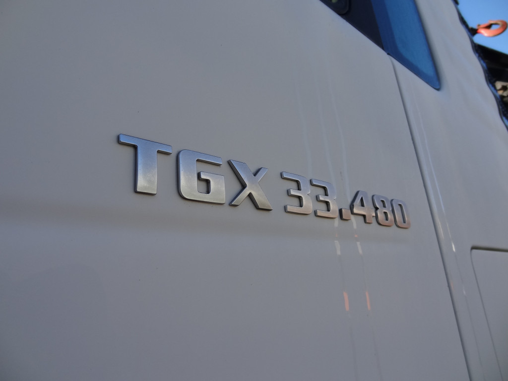 Crane truck, Tractor unit MAN TGX 33.480 6X4 Kran MKG 381 bis 20 Meter: picture 7