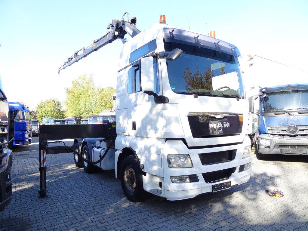 Crane truck, Tractor unit MAN TGX 33.480 6X4 Kran MKG 381 bis 20 Meter: picture 8