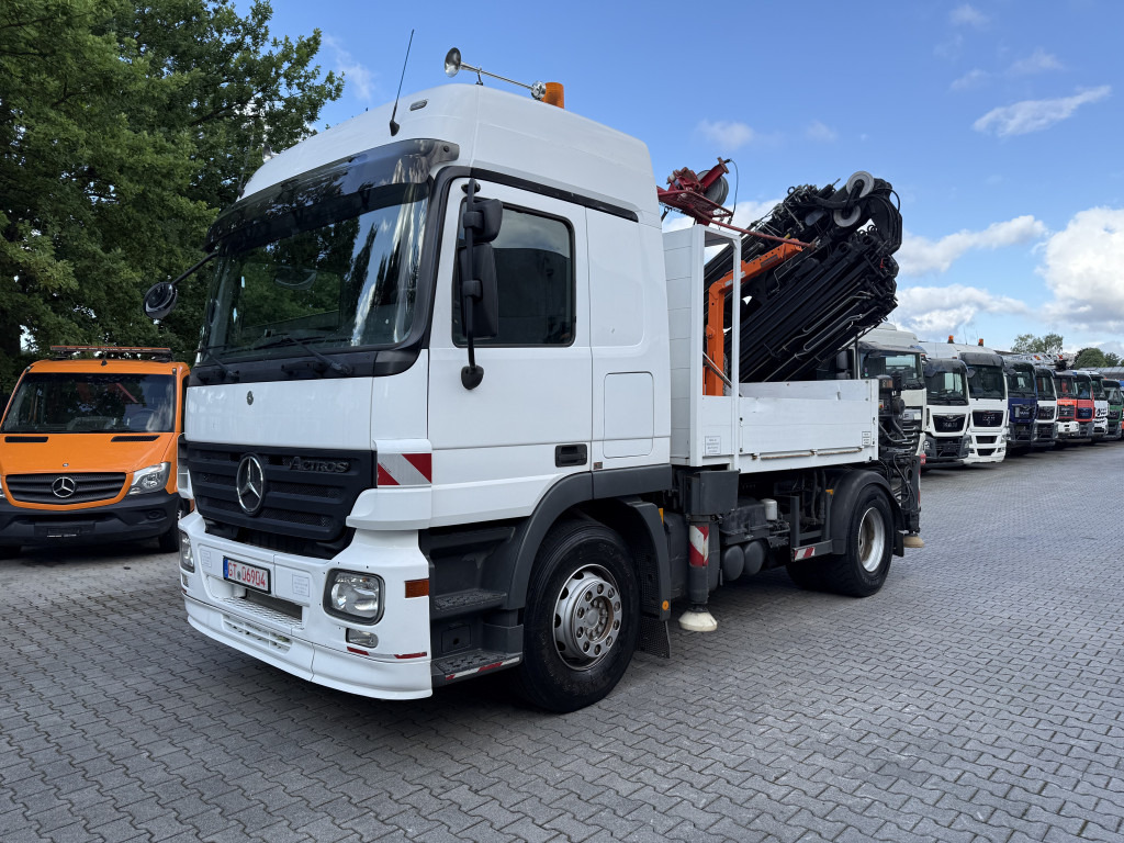 Mercedes-Benz Actros 1841 Kran Hiab 288 bis 30 Meter - Crane truck, Dropside/ Flatbed truck: picture 1 Mercedes-Benz Actros 1841 Kran Hiab 288 bis 30 Meter - Crane truck, Dropside/ Flatbed truck: picture 1