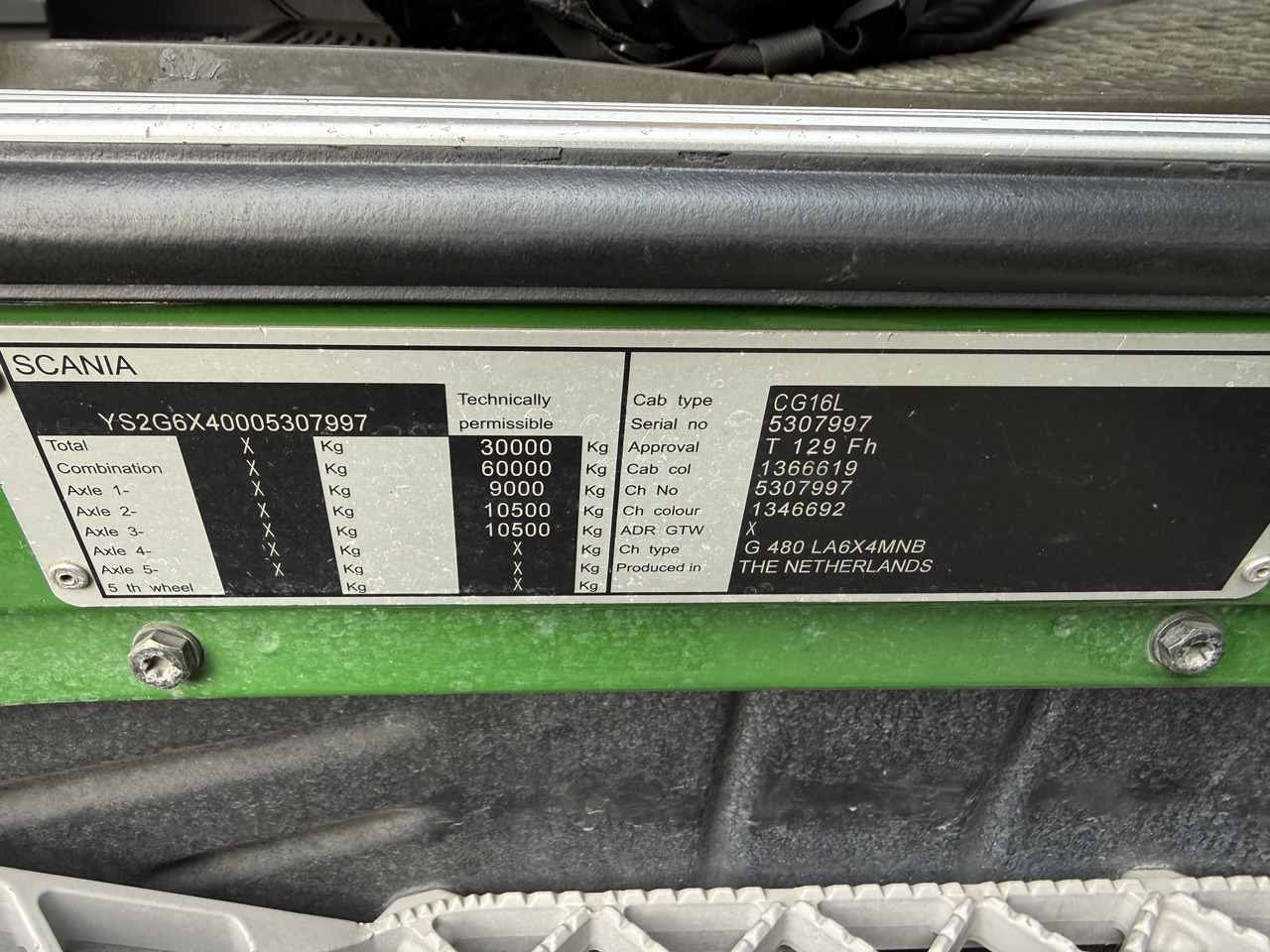 Leasing of Scania G480 6X4 Kran Effer 255 6S bis 20.5 Meter Scania G480 6X4 Kran Effer 255 6S bis 20.5 Meter: picture 6 Leasing of Scania G480 6X4 Kran Effer 255 6S bis 20.5 Meter Scania G480 6X4 Kran Effer 255 6S bis 20.5 Meter: picture 6