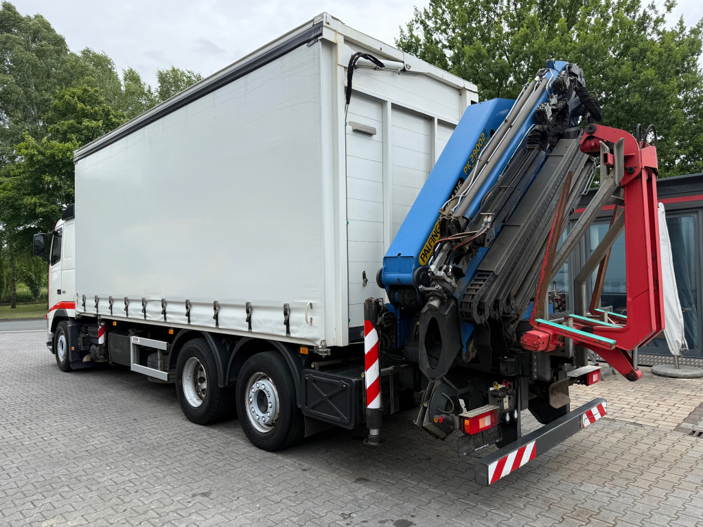 Curtainsider truck, Crane truck Volvo FH420 6X2*4 Palfinger 29002 bis 27 Meter: picture 11
