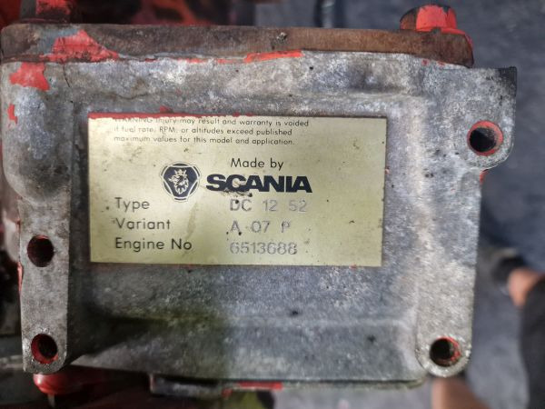 Scania DC12 52A Engine (Industrial) - Engine for Industrial equipment: picture 2 Scania DC12 52A Engine (Industrial) - Engine for Industrial equipment: picture 2