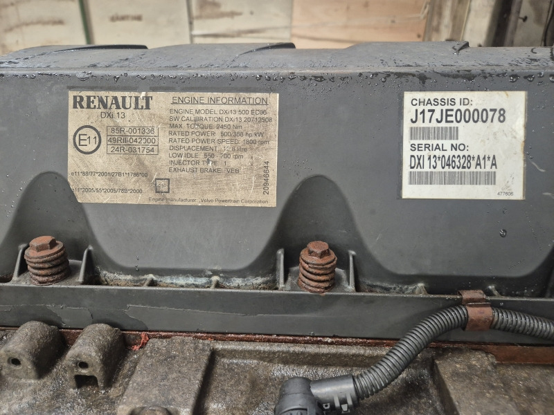 Volvo DXi13 500 EC06 Engine (Truck) - Engine for Truck: picture 2 Volvo DXi13 500 EC06 Engine (Truck) - Engine for Truck: picture 2