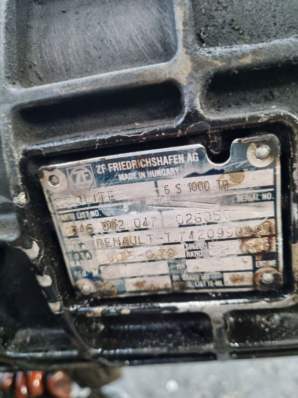 ZF 6S1000TO Gearbox - Gearbox: picture 2 ZF 6S1000TO Gearbox - Gearbox: picture 2