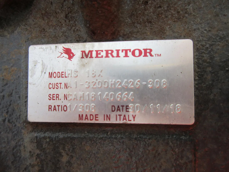 BMC 57RS31231814//0916/F1.3/00336 // RATIO 1/308 MERITOR // MEEASSY40 BMC - Rear axle for Truck: picture 5 BMC 57RS31231814//0916/F1.3/00336 // RATIO 1/308 MERITOR // MEEASSY40 BMC - Rear axle for Truck: picture 5