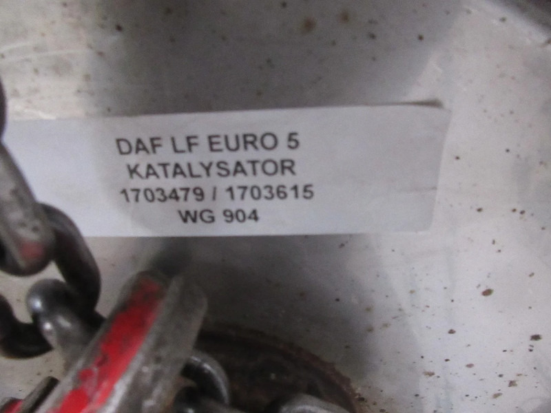 DAF 1703479 // 1703615 KATALYSATOR DAF LF 220 EURO 5 EEV MODEL 2012 - Catalytic converter for Truck: picture 5 DAF 1703479 // 1703615 KATALYSATOR DAF LF 220 EURO 5 EEV MODEL 2012 - Catalytic converter for Truck: picture 5