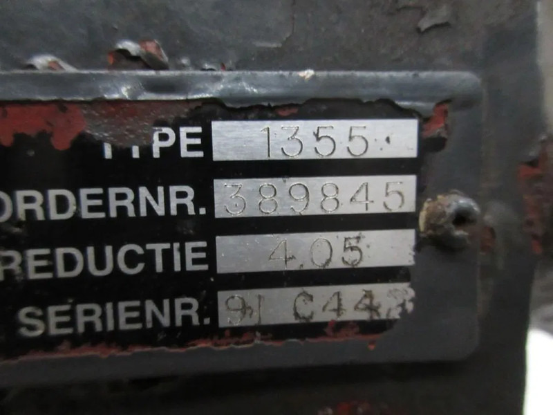 DAF 389845/TYPE 1355/RATIO 4.05 SERIE 9J C44 DAF CF 6X6 EURO 5 DIFFERENTIEEL - Differential gear for Truck: picture 5 DAF 389845/TYPE 1355/RATIO 4.05 SERIE 9J C44 DAF CF 6X6 EURO 5 DIFFERENTIEEL - Differential gear for Truck: picture 5