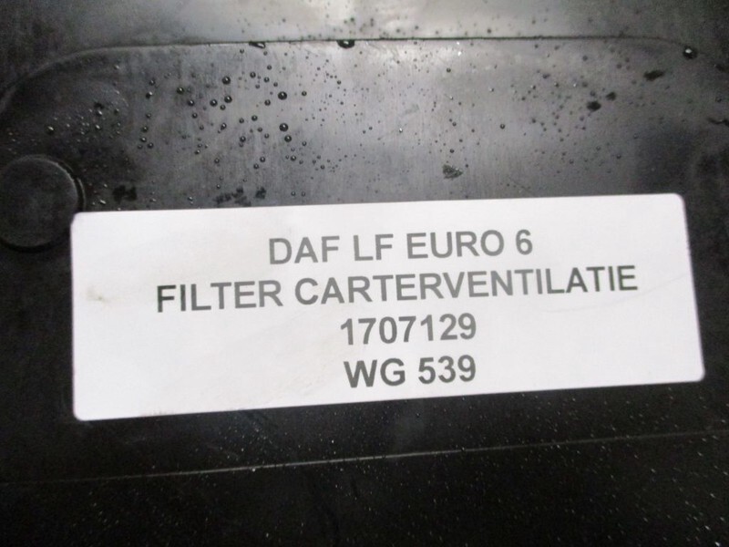 DAF LF EURO 6 1707129 FILTER CARTERVENTILATIE - Engine and parts for Truck: picture 2 DAF LF EURO 6 1707129 FILTER CARTERVENTILATIE - Engine and parts for Truck: picture 2