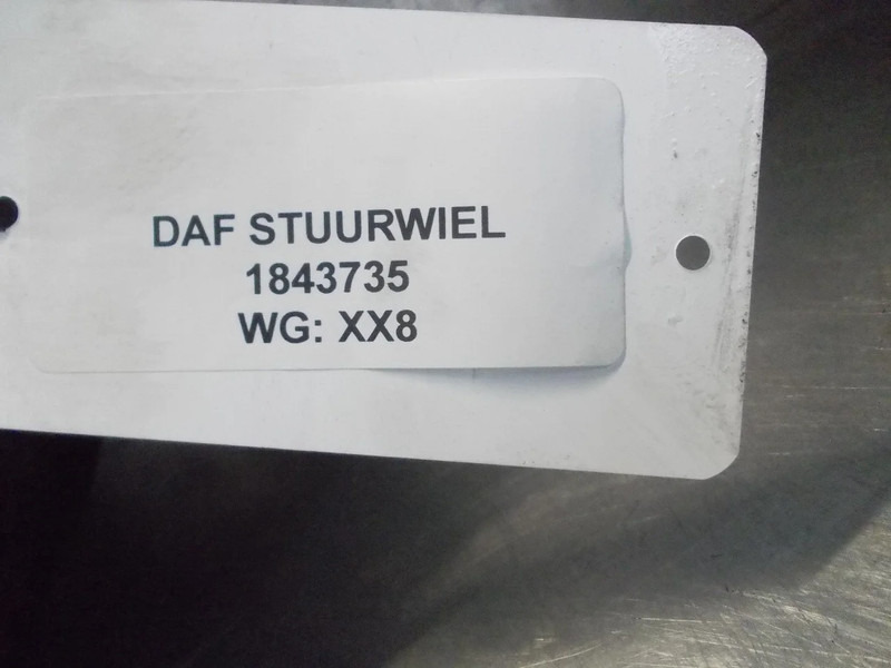 DAF STUURWIEL 1843735 - Steering wheel for Truck: picture 3 DAF STUURWIEL 1843735 - Steering wheel for Truck: picture 3