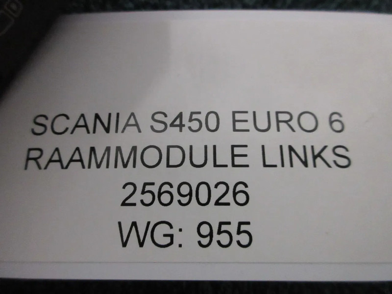 Electrical system for Truck Scania 2569026 RAAMMODULEN SCANIA S 450 EURO 6: picture 6
