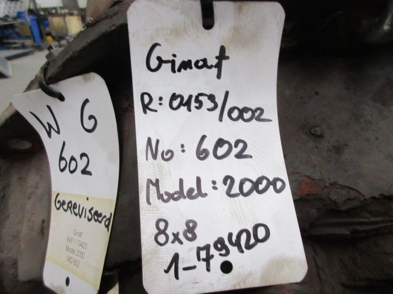 Sisu R: 0153/002/SERIE 03705 SISU DIFFERENTIEEL GINAF MODEL 2008 // 8X8 - Differential gear for Truck: picture 5 Sisu R: 0153/002/SERIE 03705 SISU DIFFERENTIEEL GINAF MODEL 2008 // 8X8 - Differential gear for Truck: picture 5