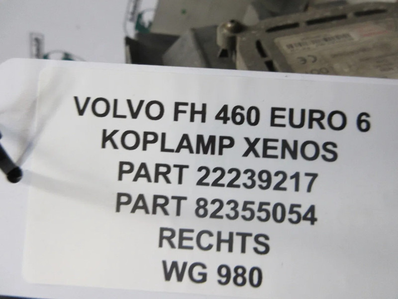 Volvo 22239217 // 82355054 KOPLAMP XENOS VOLVO FH 460 MODEL 2018 - Headlight for Truck: picture 5 Volvo 22239217 // 82355054 KOPLAMP XENOS VOLVO FH 460 MODEL 2018 - Headlight for Truck: picture 5