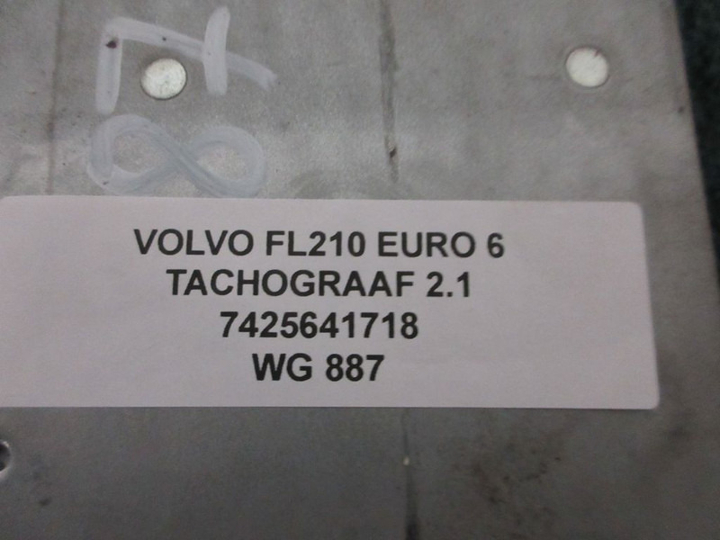 Volvo FL210 7425641718 TACHOGRAAF 2.1 EURO 6 - Electrical system for Truck: picture 3 Volvo FL210 7425641718 TACHOGRAAF 2.1 EURO 6 - Electrical system for Truck: picture 3