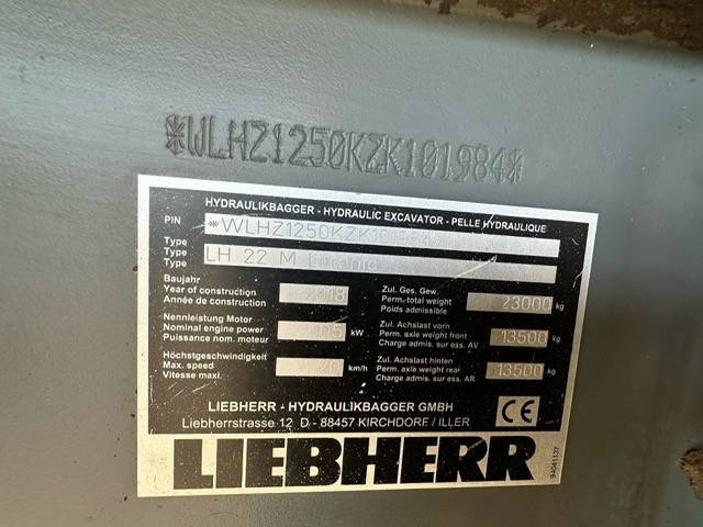 Liebherr LH22M - Wheel excavator: picture 3 Liebherr LH22M - Wheel excavator: picture 3