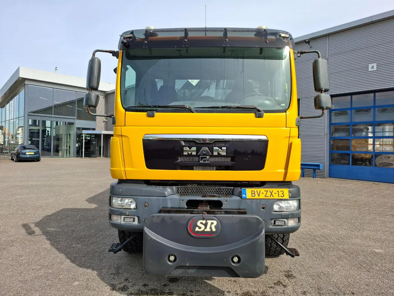 Tipper, Crane truck MAN TGM 18.250 / 4X4 / NL TRUCK / TUV:30-04-2026 / 118783 KM / HMF 1110 K2 / ROTATOR / GOOD TYRES / FULL-STEEL / DRUM BRAKES / MANUA: picture 10