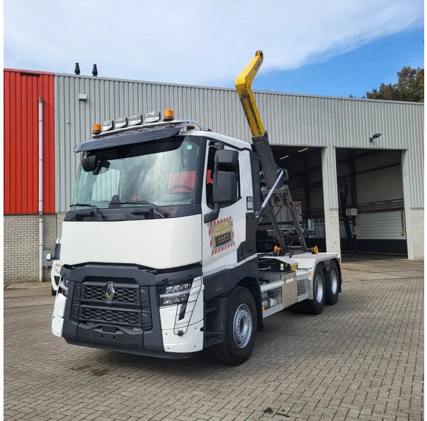 Renault C440 / ENGINE RUNNING / !! ONLY:8701 KM !! / 6X4 / BIG AXLE / PALFINGER 20TON HOOK / GEN2 V2 TACHO / AUTOMATIC / EURO-6 / 2025 - Hook lift truck: picture 1 Renault C440 / ENGINE RUNNING / !! ONLY:8701 KM !! / 6X4 / BIG AXLE / PALFINGER 20TON HOOK / GEN2 V2 TACHO / AUTOMATIC / EURO-6 / 2025 - Hook lift truck: picture 1