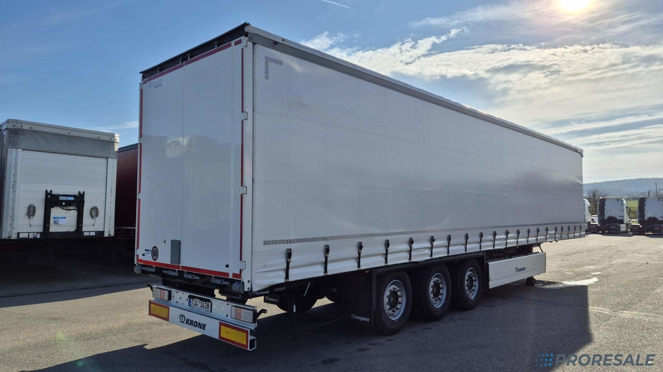 KRONE SD PROFI LINER + paletový koš 32 palet + 2 x zvedací náprava - Curtainsider semi-trailer: picture 3 KRONE SD PROFI LINER + paletový koš 32 palet + 2 x zvedací náprava - Curtainsider semi-trailer: picture 3