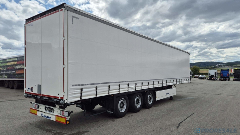 KRONE SD PROFI LINER + paletový koš 32 palet + 2 x zvedací náprava - Curtainsider semi-trailer: picture 3 KRONE SD PROFI LINER + paletový koš 32 palet + 2 x zvedací náprava - Curtainsider semi-trailer: picture 3