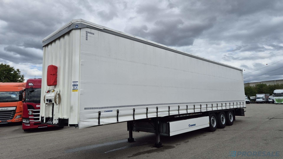 KRONE SD PROFI LINER + paletový koš 32 palet + 2 x zvedací náprava - Curtainsider semi-trailer: picture 2 KRONE SD PROFI LINER + paletový koš 32 palet + 2 x zvedací náprava - Curtainsider semi-trailer: picture 2