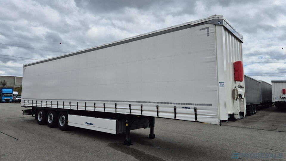 KRONE SD PROFI LINER + paletový koš 32 palet + 2 x zvedací náprava - Curtainsider semi-trailer: picture 1 KRONE SD PROFI LINER + paletový koš 32 palet + 2 x zvedací náprava - Curtainsider semi-trailer: picture 1
