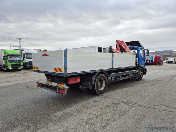 MAN ME 18.280 EURO 3 valník + hydraulická ruka FASSI F110A.23 - Dropside/ Flatbed truck, Crane truck: picture 4 MAN ME 18.280 EURO 3 valník + hydraulická ruka FASSI F110A.23 - Dropside/ Flatbed truck, Crane truck: picture 4
