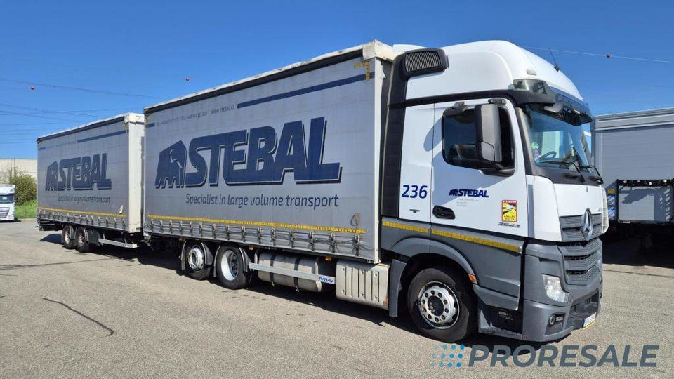 PANAV TV018M velkoobjemová souprava - prodejné jen s vozidlem MB ACTROS MB0320Z - cena je za celou soupravu - Curtainsider truck: picture 2 PANAV TV018M velkoobjemová souprava - prodejné jen s vozidlem MB ACTROS MB0320Z - cena je za celou soupravu - Curtainsider truck: picture 2