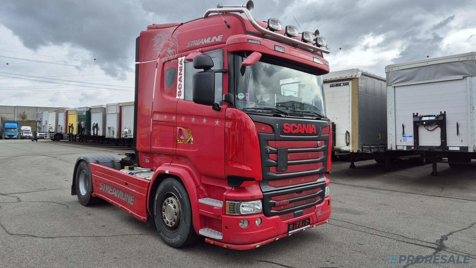 SCANIA R450 N320 HIGH LINE EURO 6 + HYDRAULIKA - Tractor unit: picture 1 SCANIA R450 N320 HIGH LINE EURO 6 + HYDRAULIKA - Tractor unit: picture 1