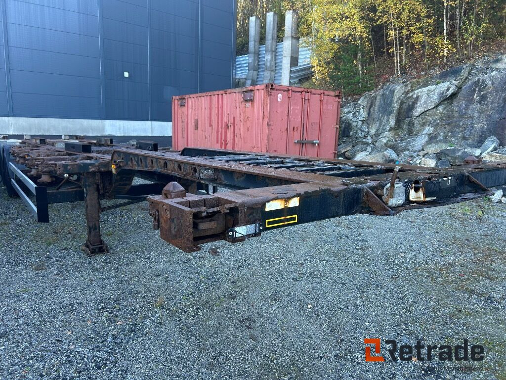 2010 Container henger KRONE SDC 27 - Container transporter/ Swap body semi-trailer: picture 2 2010 Container henger KRONE SDC 27 - Container transporter/ Swap body semi-trailer: picture 2