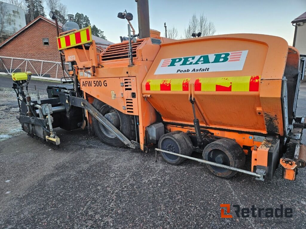 Asfaltsläggare Ammann AFW500 G - Asphalt paver: picture 1 Asfaltsläggare Ammann AFW500 G - Asphalt paver: picture 1