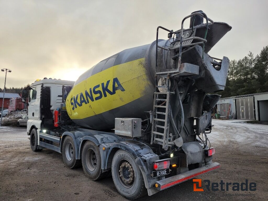 Betongbil betongroterare MAN TGX 35.500 8X4-4 BL Euro 6 - Concrete mixer truck: picture 5 Betongbil betongroterare MAN TGX 35.500 8X4-4 BL Euro 6 - Concrete mixer truck: picture 5