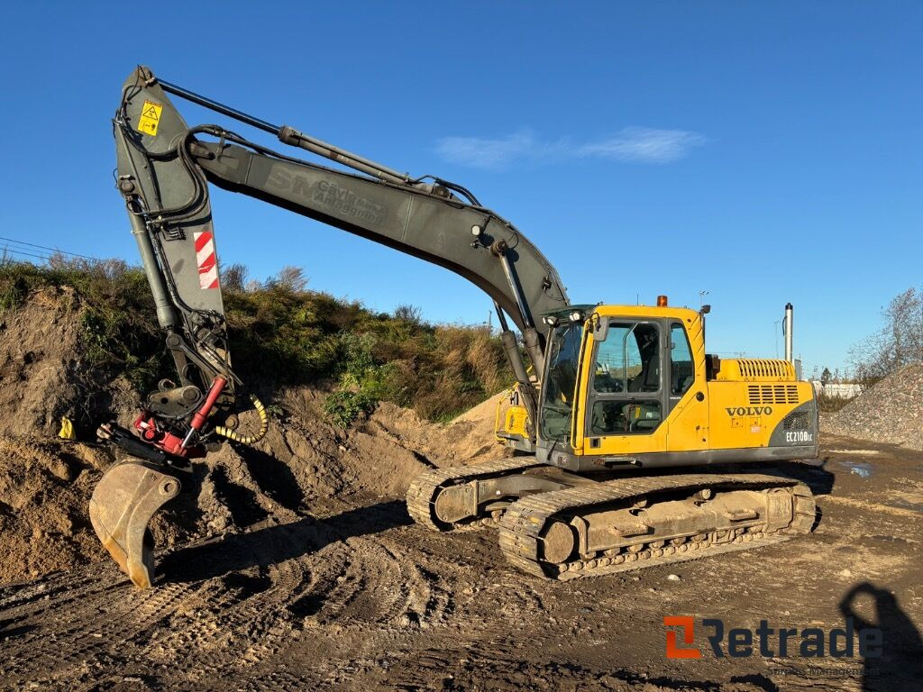 Grävmaskin Volvo 210BLC med redskap - Construction machinery: picture 2 Grävmaskin Volvo 210BLC med redskap - Construction machinery: picture 2