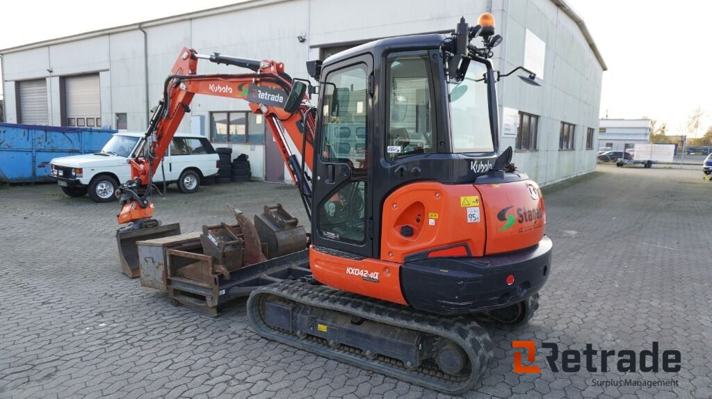 Minigrävare Kubota KX 042-4A Grävsystem - Mini excavator: picture 3 Minigrävare Kubota KX 042-4A Grävsystem - Mini excavator: picture 3