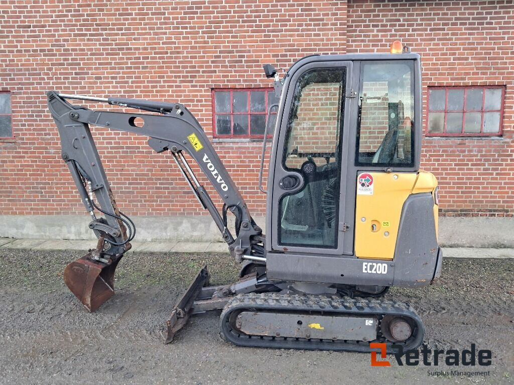 Minigraver Volvo EC20D - Mini excavator: picture 5 Minigraver Volvo EC20D - Mini excavator: picture 5