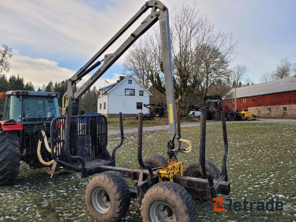 Skogsvagn Huggarvagn med kran Trejon Multiforest MF90 - Forestry trailer: picture 4 Skogsvagn Huggarvagn med kran Trejon Multiforest MF90 - Forestry trailer: picture 4