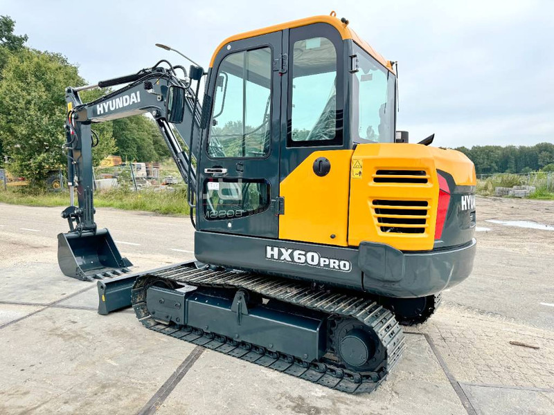 Hyundai HX60 - New / Unused / 2024 Model - Mini excavator: picture 3 Hyundai HX60 - New / Unused / 2024 Model - Mini excavator: picture 3