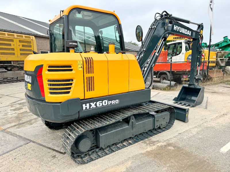 Hyundai HX60 - New / Unused / 2024 Model - Mini excavator: picture 5 Hyundai HX60 - New / Unused / 2024 Model - Mini excavator: picture 5