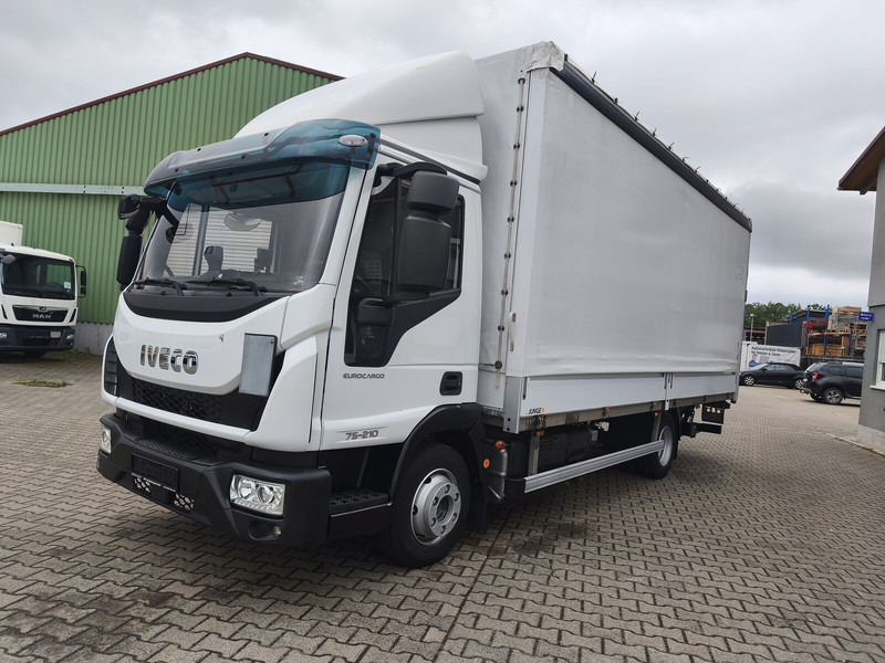 Iveco Eurocargo 75-210 4x2 Euro 6 LBW - Curtainsider truck: picture 1 Iveco Eurocargo 75-210 4x2 Euro 6 LBW - Curtainsider truck: picture 1