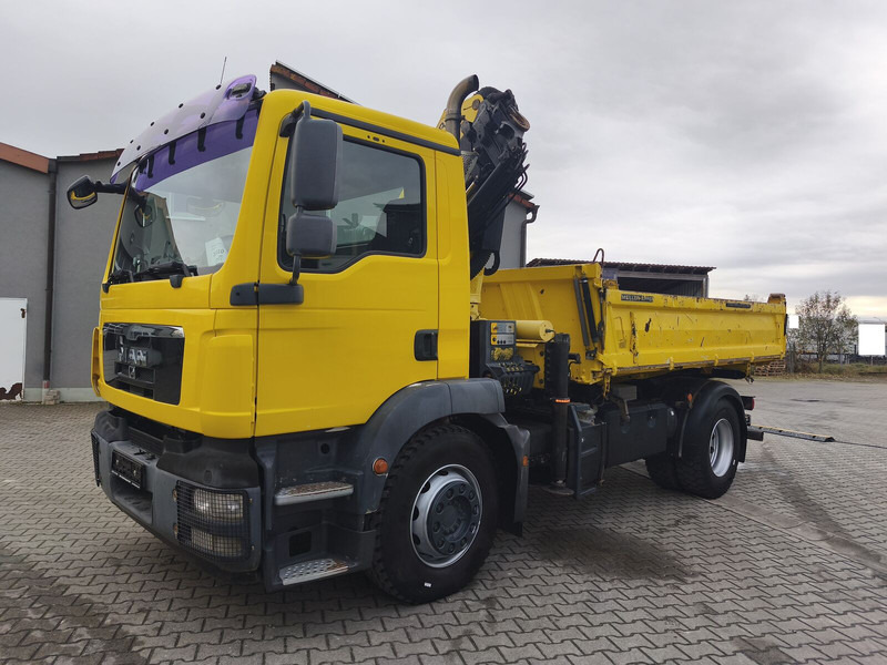 MAN TGM 18.290 4x2 BB Meiller Palfinger PK 14002EH D 14,5 m - Tipper, Crane truck: picture 3 MAN TGM 18.290 4x2 BB Meiller Palfinger PK 14002EH D 14,5 m - Tipper, Crane truck: picture 3