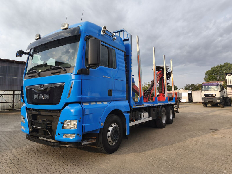 MAN TGX 26.500 Holz-LKW Euro6 6x4 Holztransporter m Palfinger (16) - Log truck, Crane truck: picture 1 MAN TGX 26.500 Holz-LKW Euro6 6x4 Holztransporter m Palfinger (16) - Log truck, Crane truck: picture 1