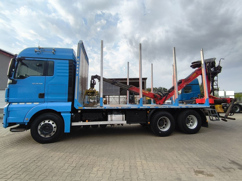 MAN TGX 26.500 Holz-LKW Euro6 6x4 Holztransporter m Palfinger (16) - Log truck, Crane truck: picture 5 MAN TGX 26.500 Holz-LKW Euro6 6x4 Holztransporter m Palfinger (16) - Log truck, Crane truck: picture 5